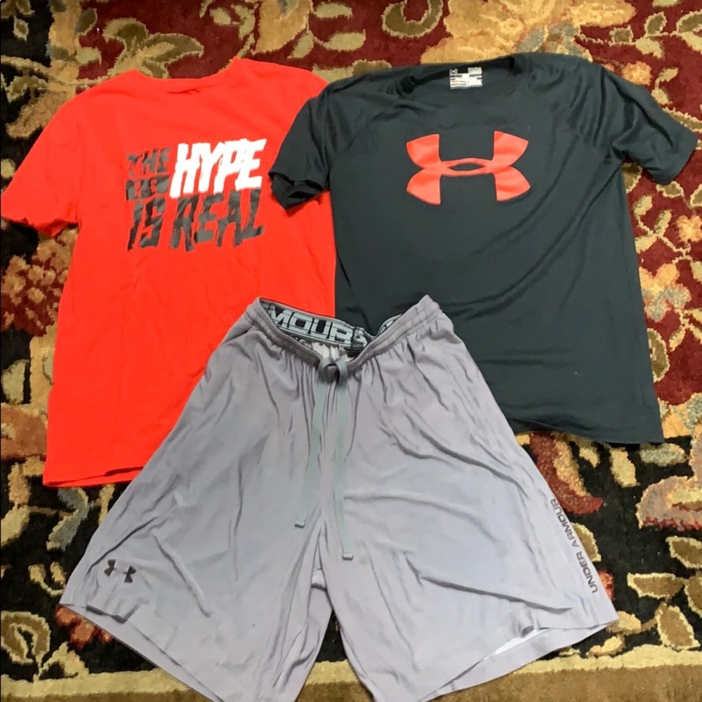 Boys 3 apiece Under Armour outfit